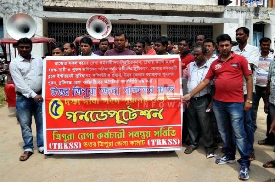 REGA workers placed deputation to North DM REGA workers placed deputation to North DM